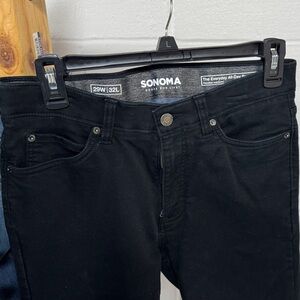 Sonoma Classic Black Denim Pants